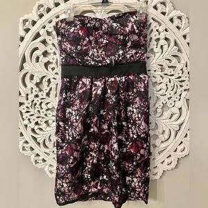 Max and Cleo Strapless Dress with Pockets